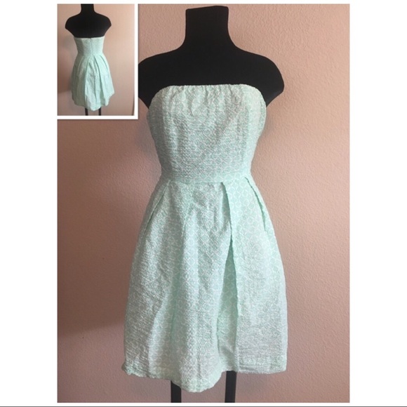 J.Crew Cotton Strapless Dress - Picture 4 of 5